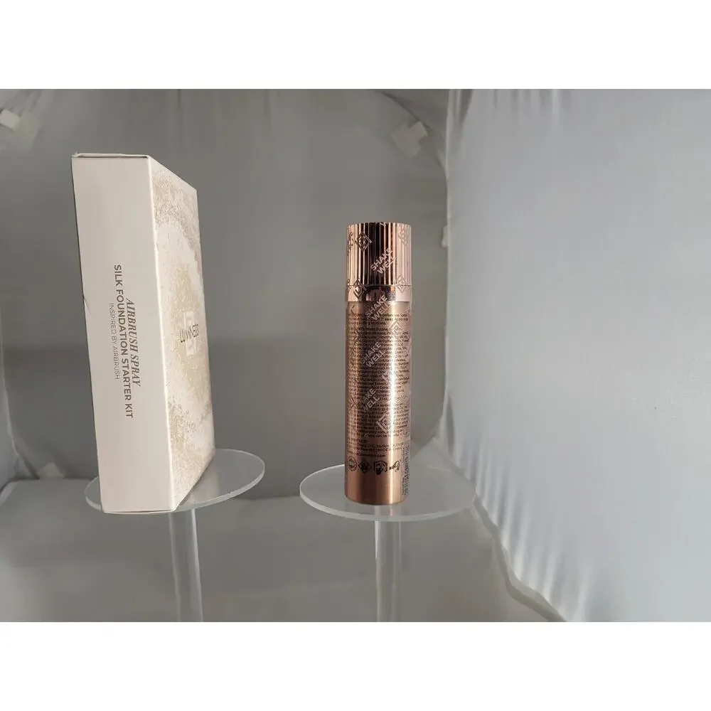 Luminess airbrush foundation kit and one extra air brush foundation.